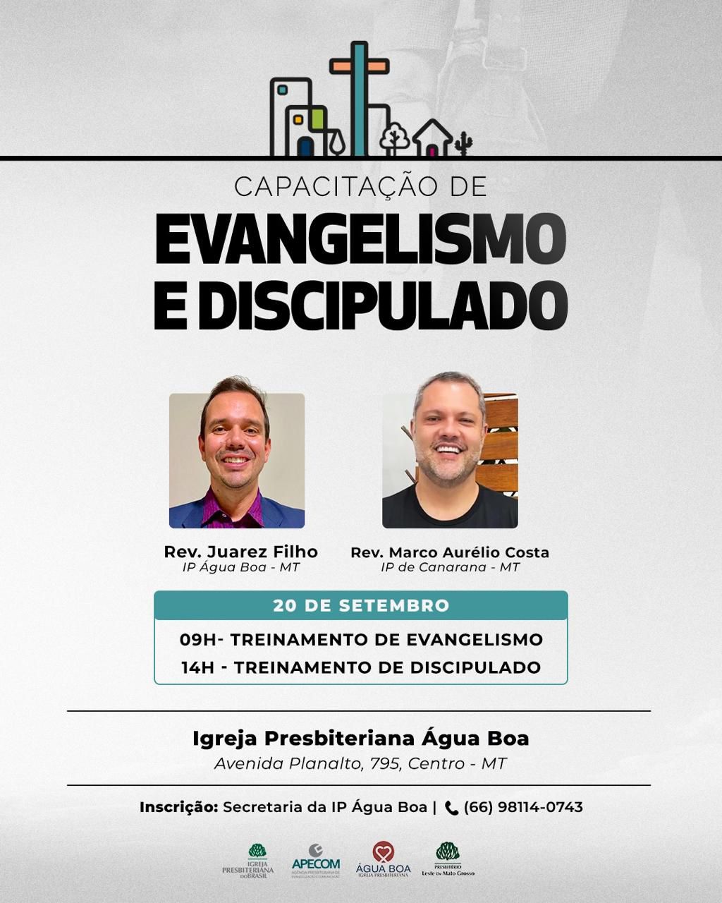 Capacitação de Evangelismo e Discipulado 